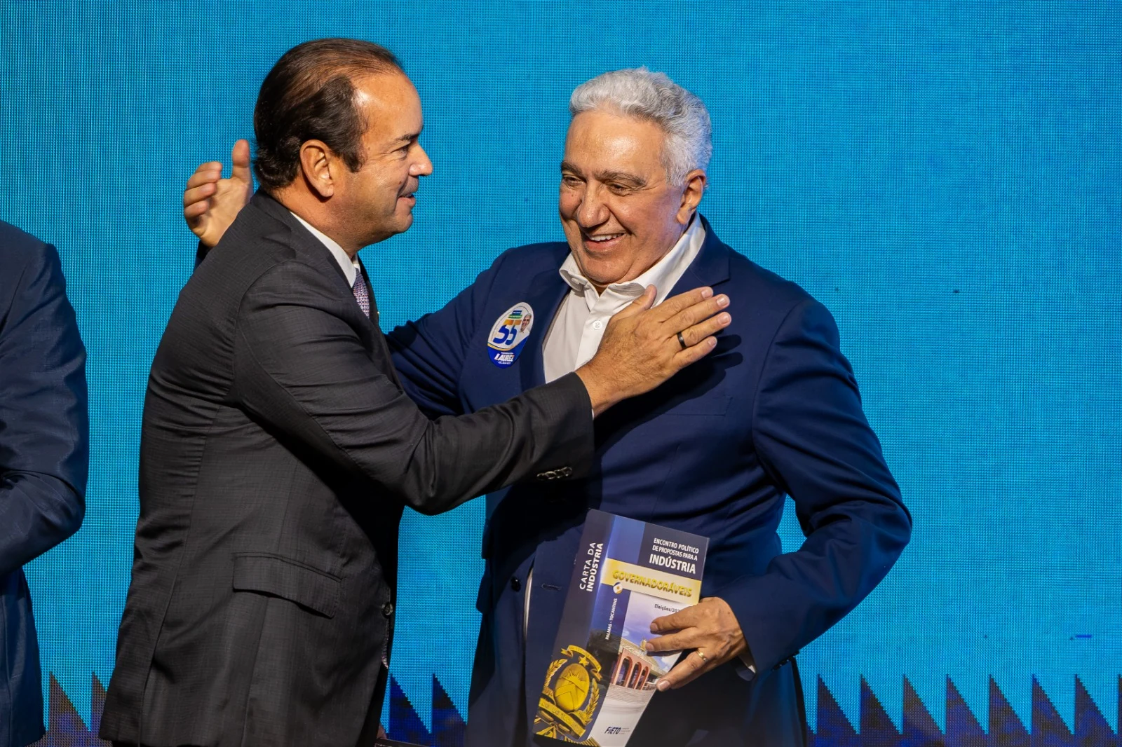 No Debate Fieto, Laurez cobra planejamento e critica incapacidade do atual governo de entregar obras estruturantes