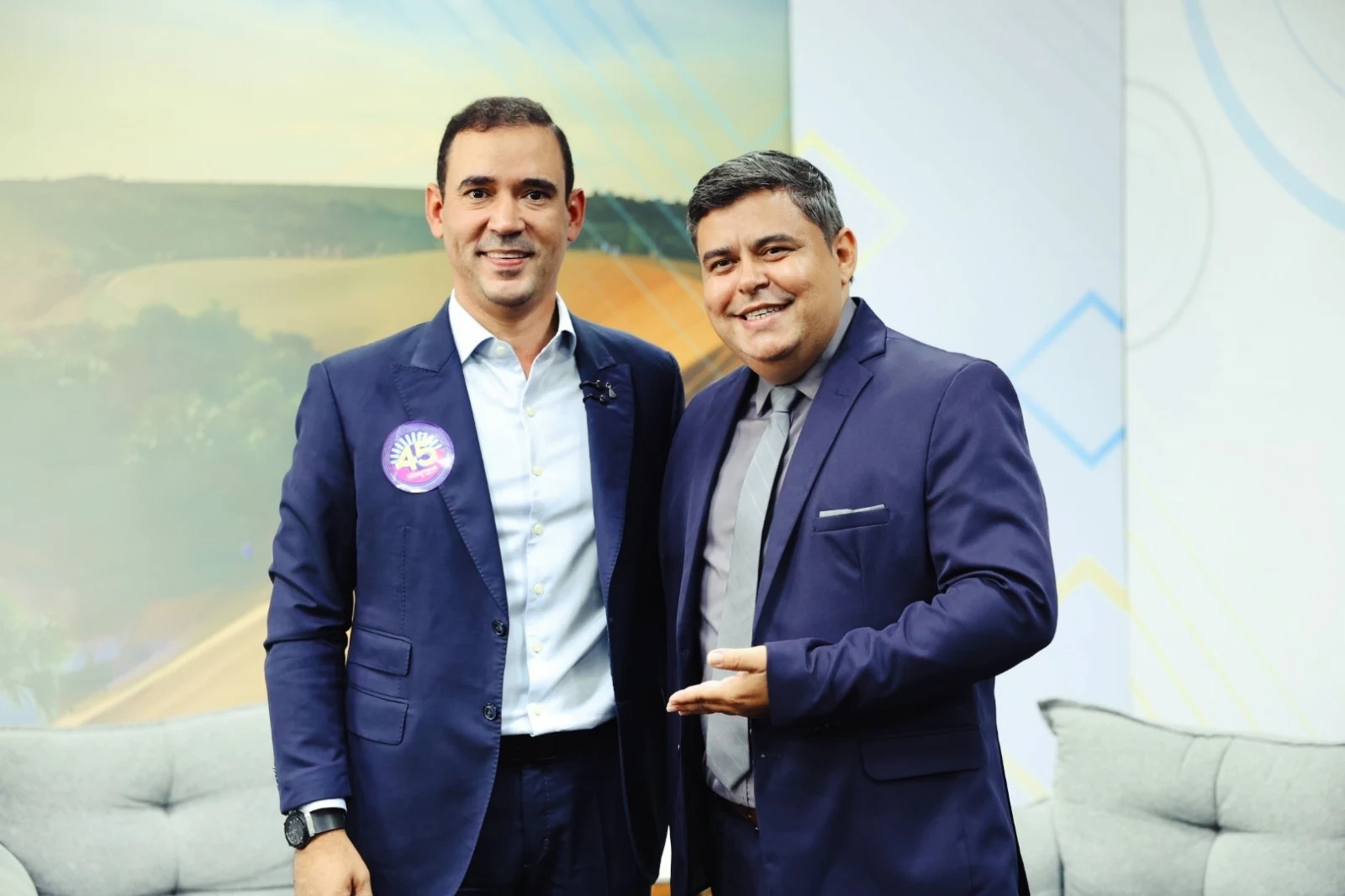 Em sabatina da RedeTV Tocantins, Vicentinho apresenta soluções para saúde, segurança e educação no Tocantins