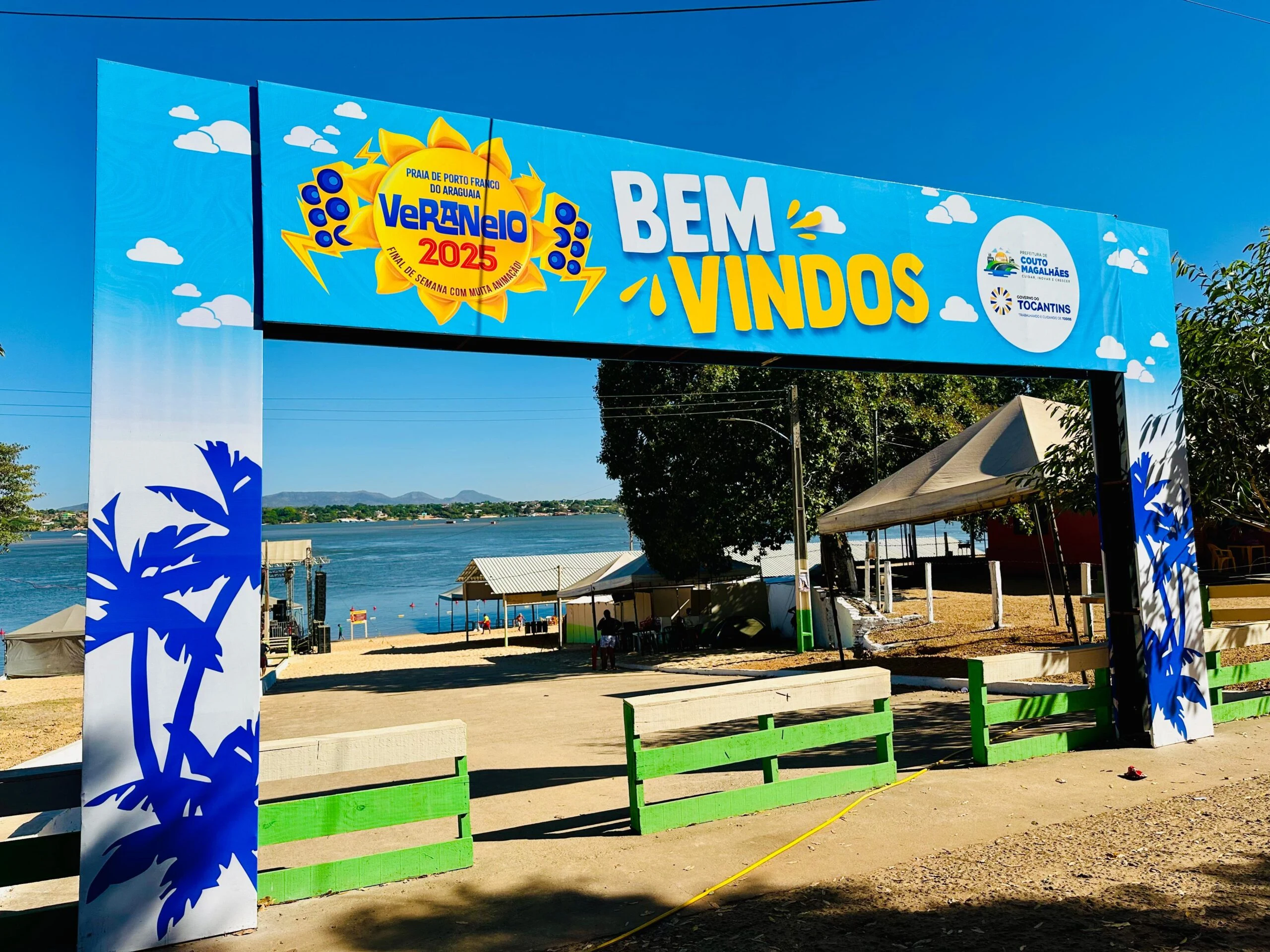 Fim de semana promete música e diversão na Praia de Porto Franco do Araguaia