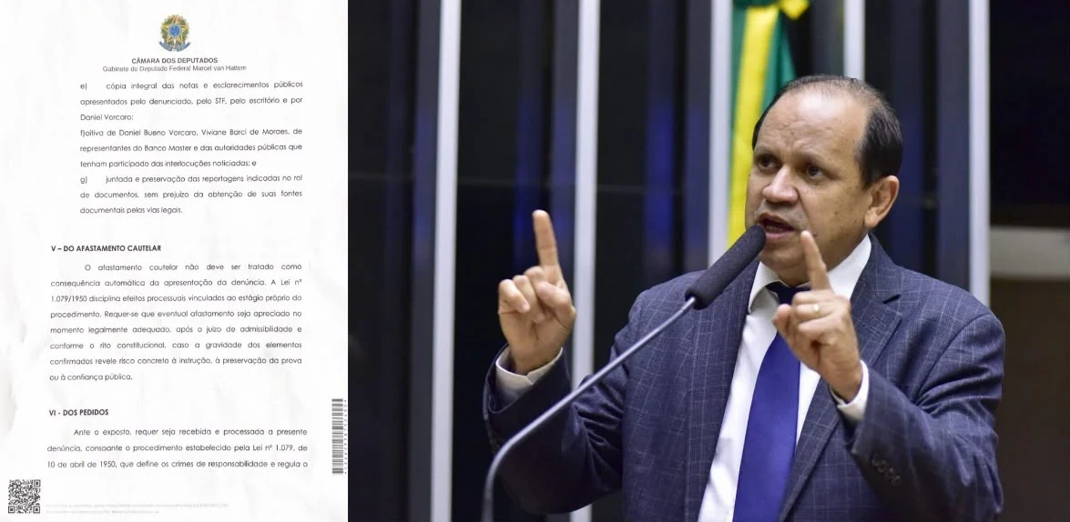 Eli Borges é o único deputado federal candidato ao Senado pelo TO a assinar pedido de impeachment de Alexandre de Moraes