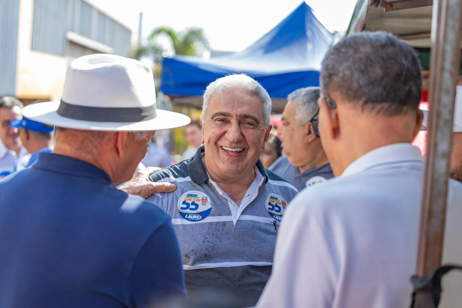 Laurez Moreira intensifica campanha em Dueré, cidade onde começou sua trajetória