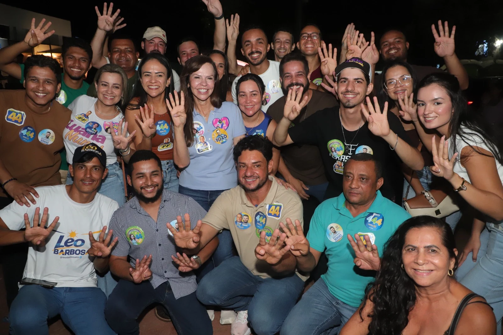 “É para cuidar das pessoas que a política existe”, diz Dorinha em Taquaralto