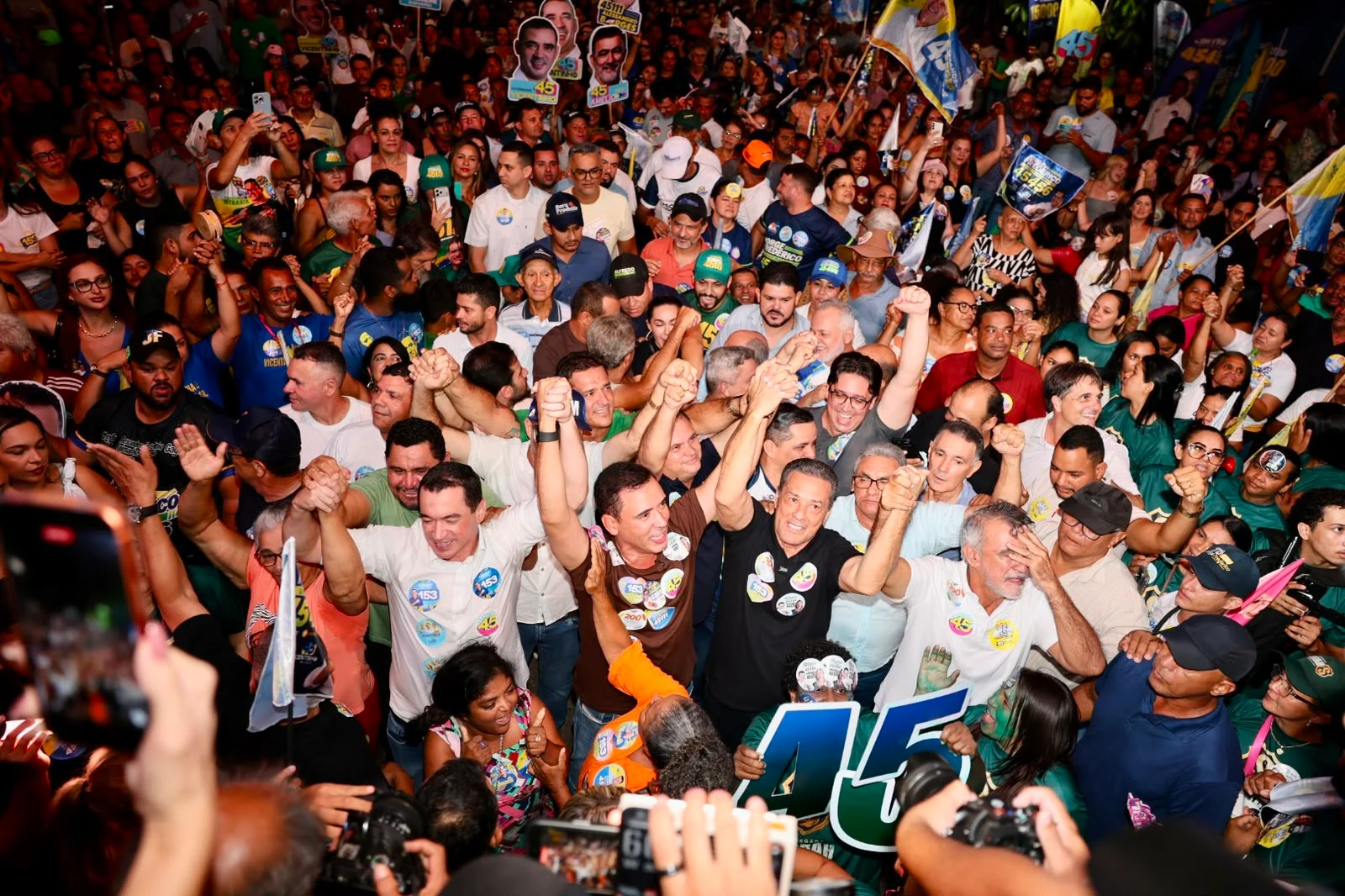 Força popular: Vicentinho reúne grande público em Araguaína e mostra força na reta final da campanha