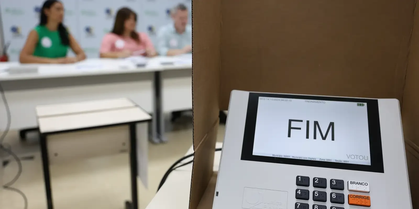 Na véspera da eleição, TRE-TO sorteia urnas para auditoria e emite zerésima