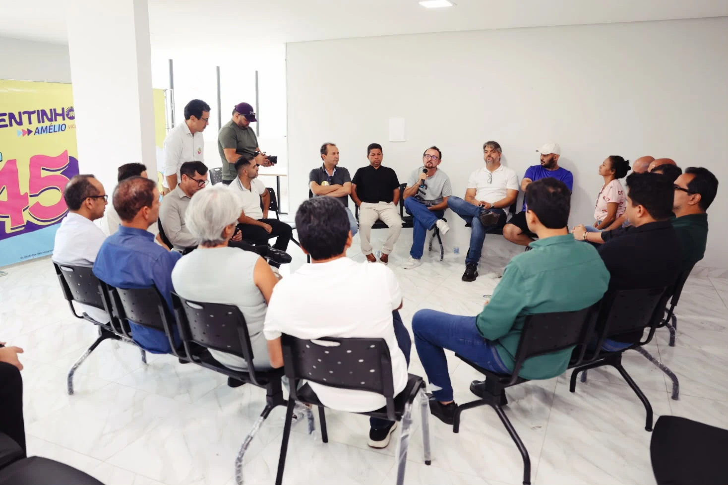 Representantes de diferentes campi do IFTO declaram apoio a Vicentinho e apresentam demandas para a educação
