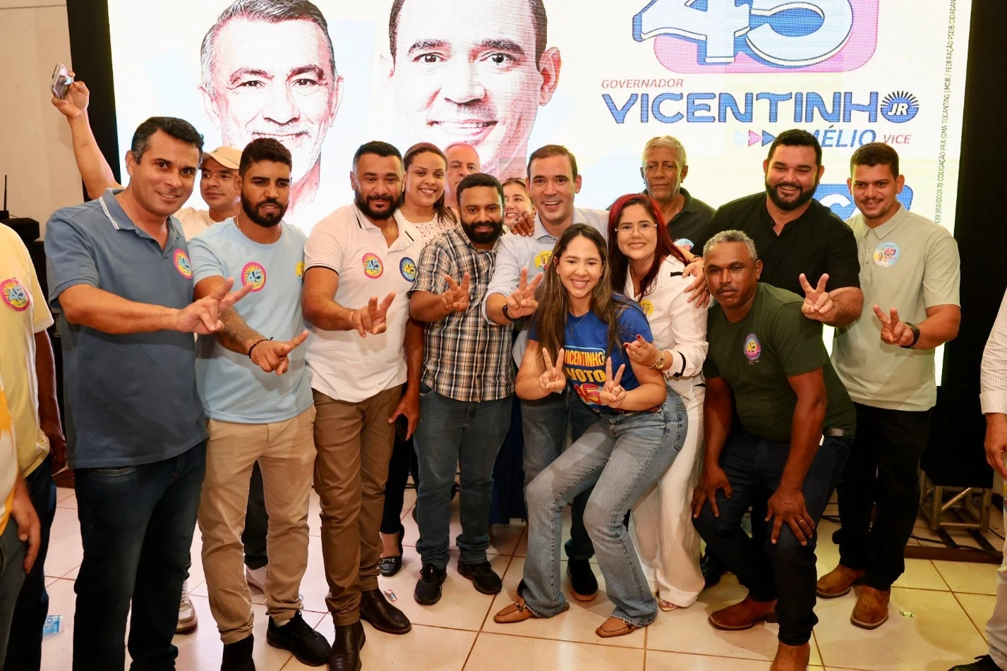 Vereador de São Salvador, Gustavo do Retiro, declara apoio a Vicentinho durante encontro no Aureny III