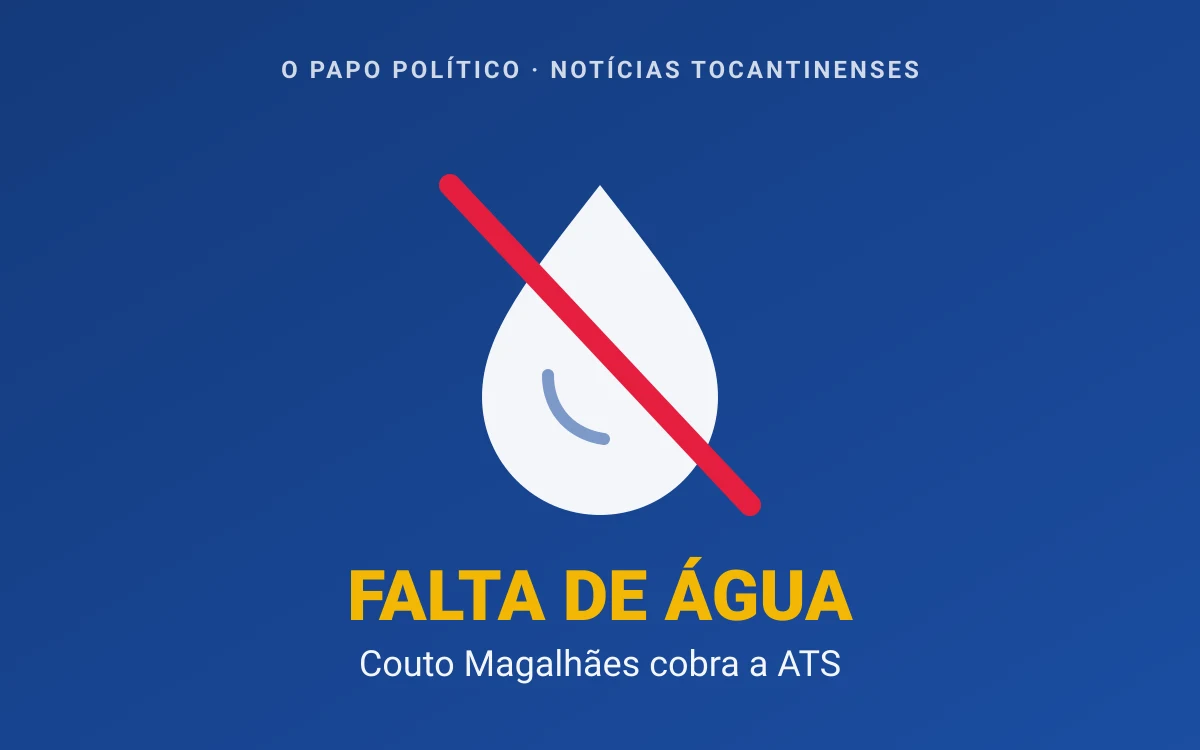 Prefeitura de Couto Magalhães cobra da ATS regularização no fornecimento de água na cidade