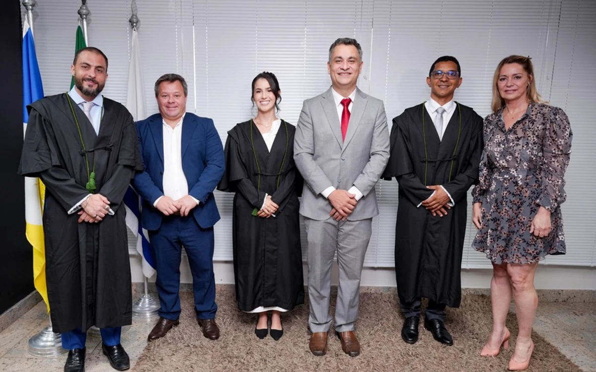 Defensoria Pública do Tocantins empossa três novos defensores aprovados em concurso