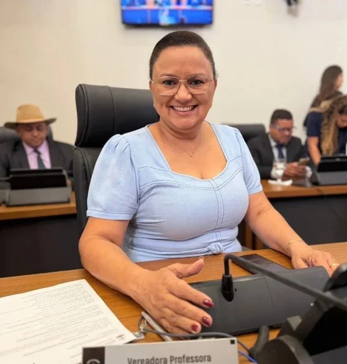 Iolanda Castro pede vistoria e melhorias na iluminação da LO-14, na 503 Norte
